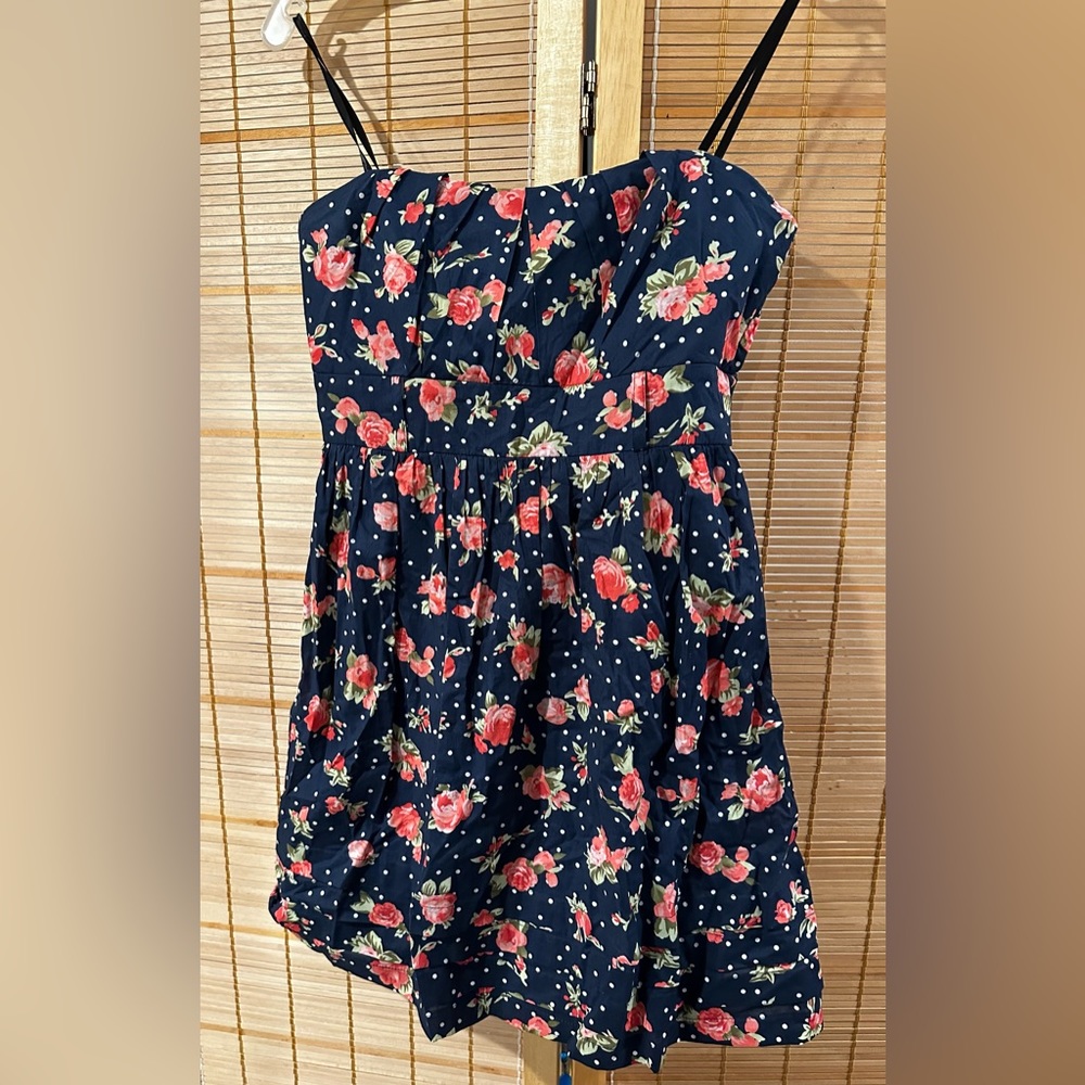 City triangles Junior Sleeveless Floral fit + Flare Dress Size 9